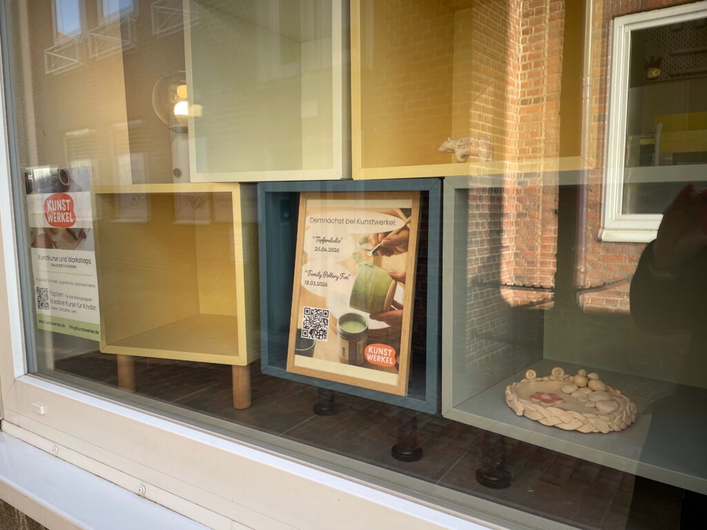 Kunstwerkel Schaufenster